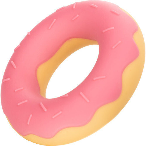 NAUGHTY BITS DICKIN' DONUTS SILICONE DONUT COCK RING BY CALEXOTICS - PINK gallery