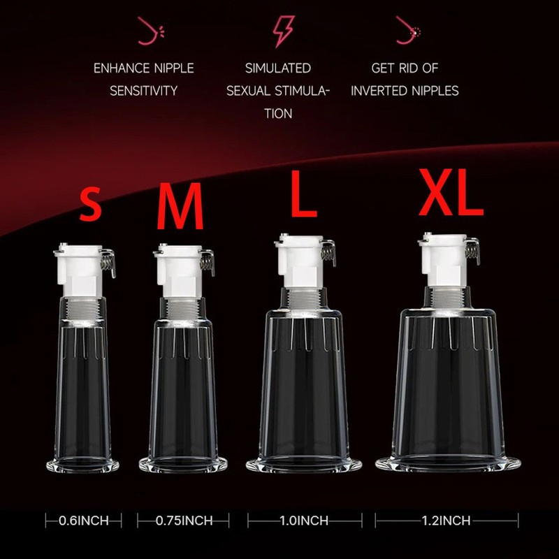Clitoral Pussy Pump Pumping Cylinder Nipple Sucker Clit Enlarger + HOLDS SUCTION gallery