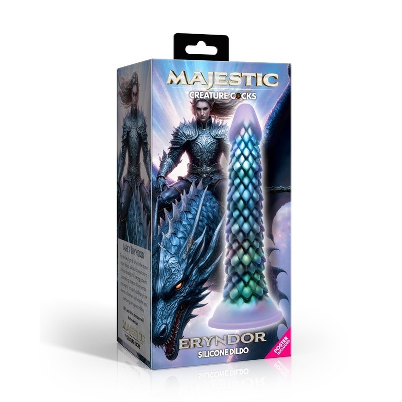 Eryndor Silicone Dildo Dong By Majestic Sex Toy