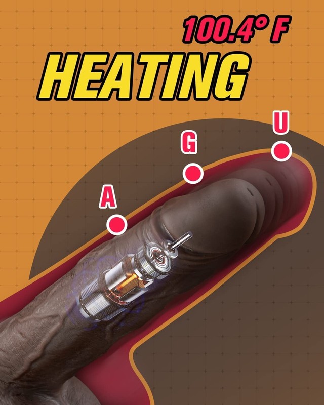 Realistic Dildo Thrusting Massager Thick Dong Vibrator Cock Sex Toys for Women gallery