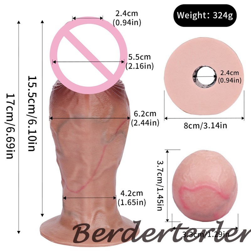 Realistic Dildo Pneumatic Ovipositor Lay Eggs Vaginal Balls Anal Plug Sex Toys gallery