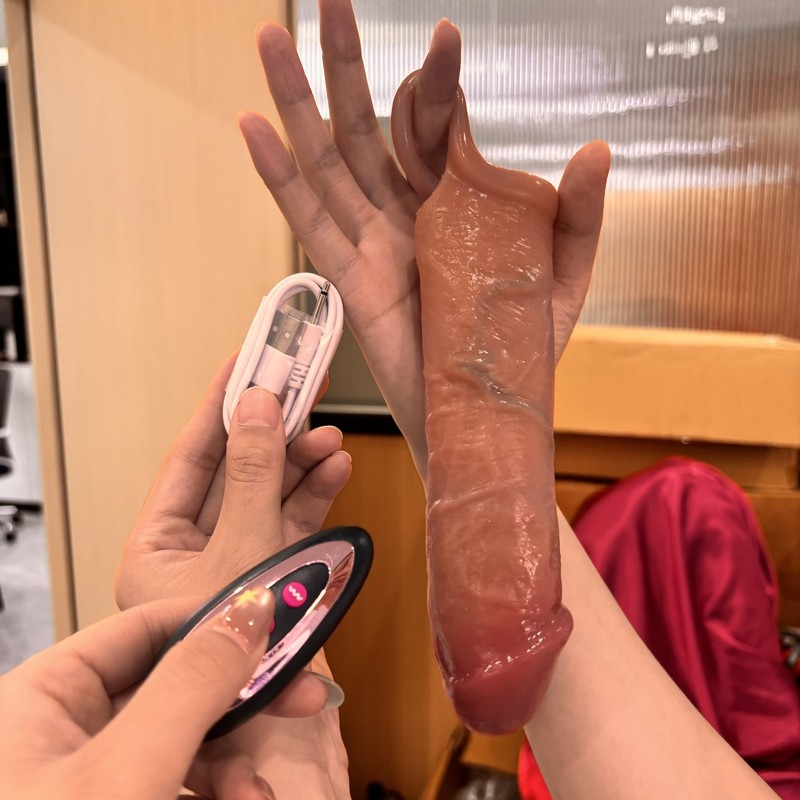 Vibrating Penis Cock Head Stroker Massager Masturbator Male Men Trainer Sex Toys
