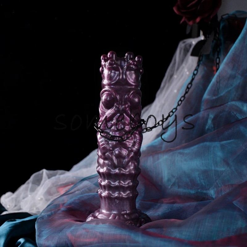 Manual Ovipositor Monster Hollow Anal Plug Egg-Laying Silicone Butt Ball Sex Toy gallery