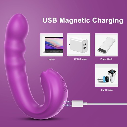 Clitoral Licking Rotating Point Vibrator Clitoral Vibrating Vaginal Stimulator gallery