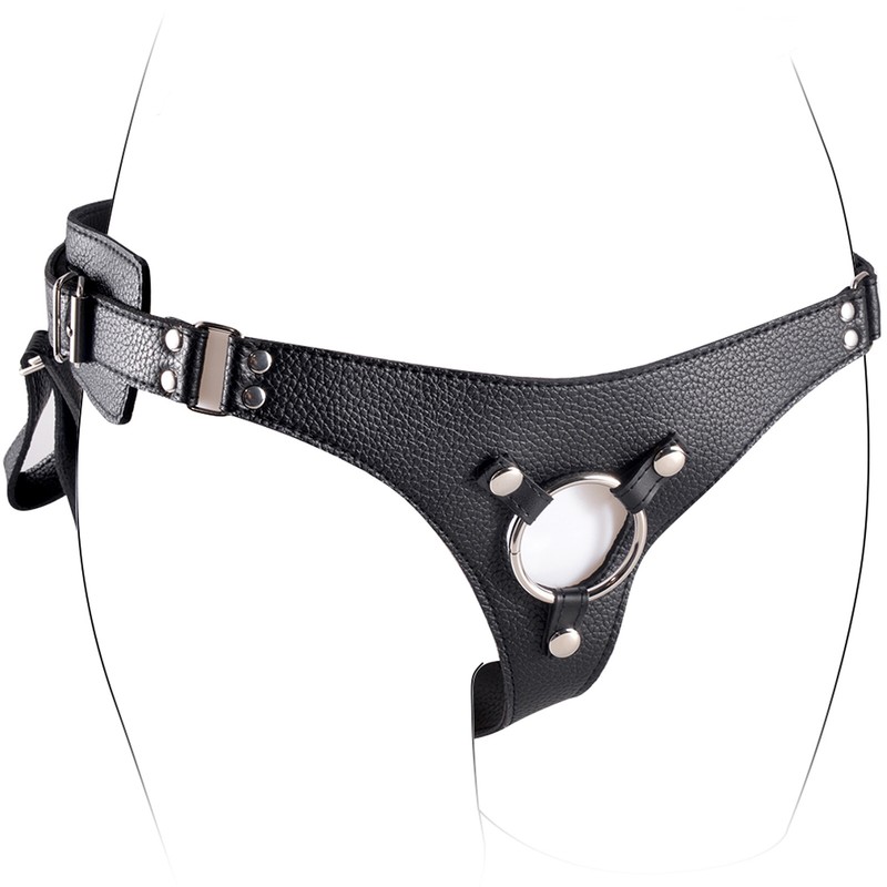 Strap-On Leather Harness Pegging Sex Toys for Dildo Dong Couples Women&rsquo;s Panties