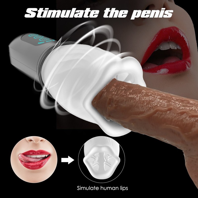 Male DEEP SUCKING Masturbaters Pocket Pussy Stroker Cup SEX-Adult TOY FOR-MEN gallery