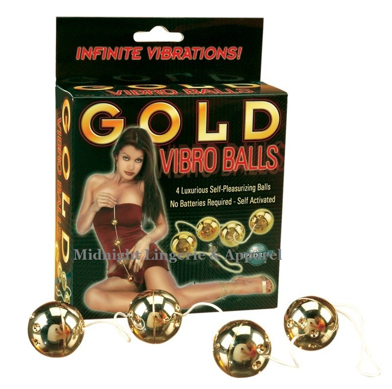 GOLD VIBRO BALLS
