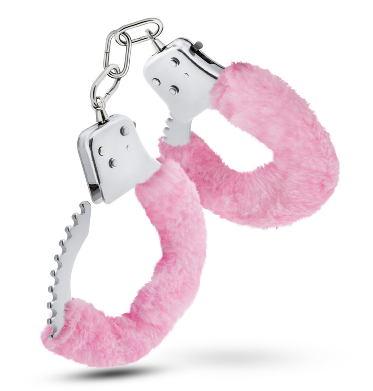 Furry Hand Cuffs Bondage Metal Role Play Kink Pink Xexy Adult Sex Toys gallery