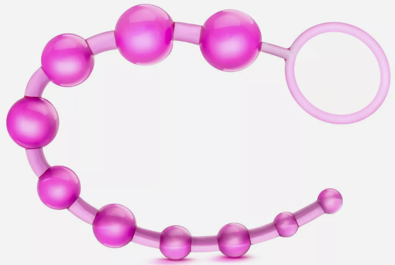 Anal Beads Soft Silicone Anal Sex Toys For Beginners Unisex Pthalate Free PVC
