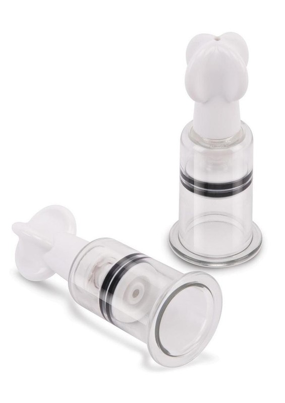 Size Up Twisty Nipple Suckers – XLarge – Clear/Black