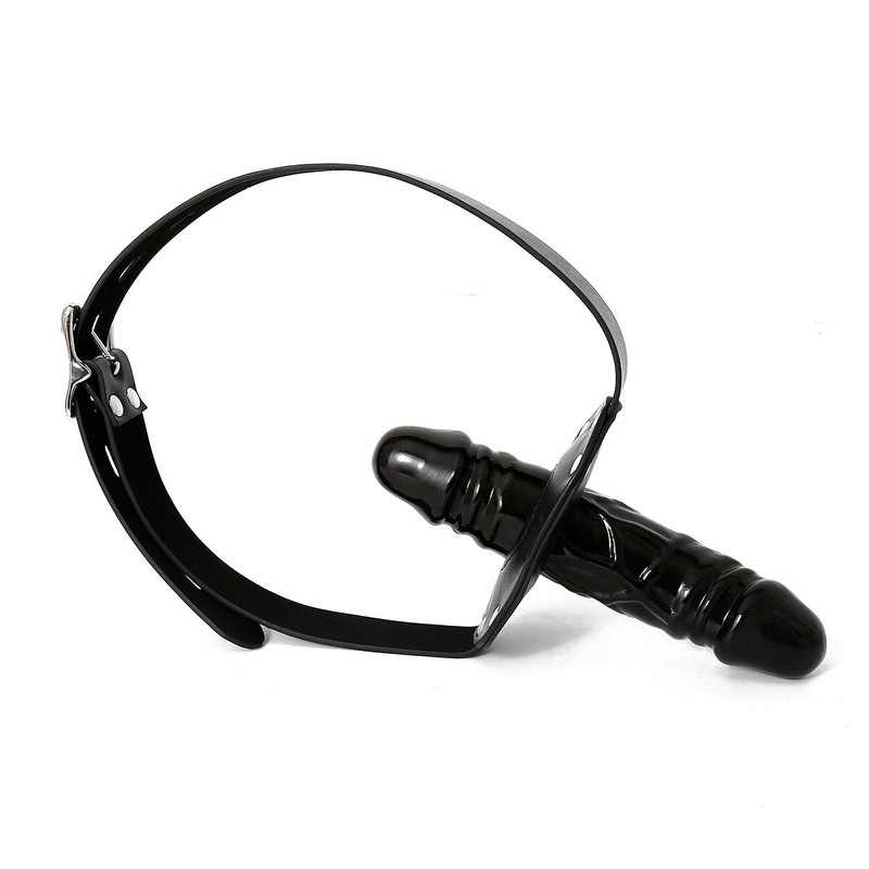 Big Dildo Strap on Penis Mouth Gag Head Double Dildos Bandage Sex Toys
