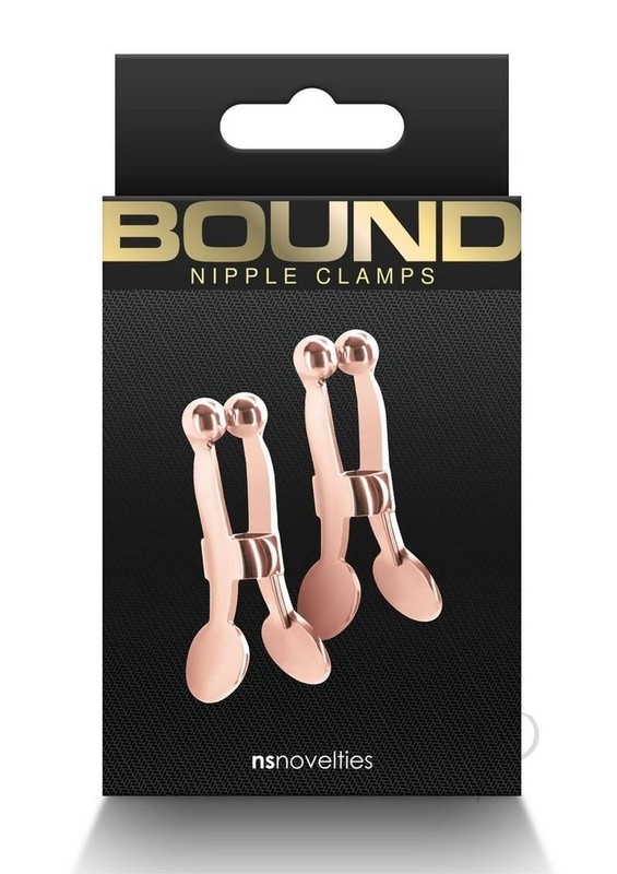 Bound Nipple Clamps C1 – Rose Gold