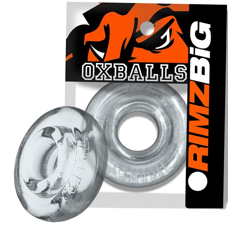 Oxballs Rimz Big Cock Ring Clear