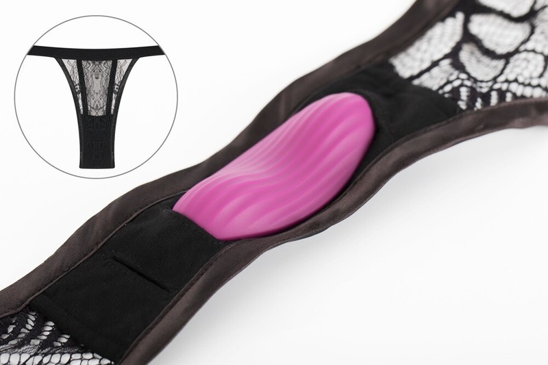 Svakom Edeny - Countertop Vibrator with Clitoral Stimulation Panties, with APP gallery