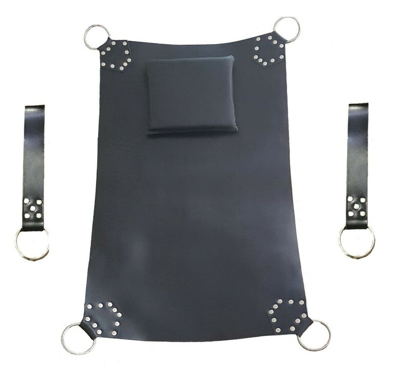Real Leather Adult Sex Sling Swing Heavy Duty Play Hammock For Adult Couple BDSM