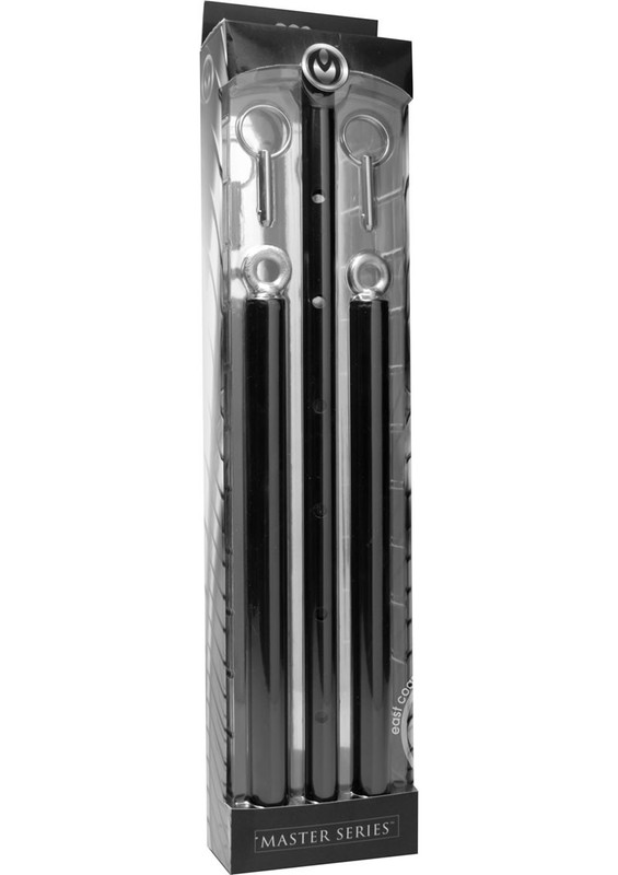 Master Series Spread Me Steel Adjustable Spreader Bar – Black