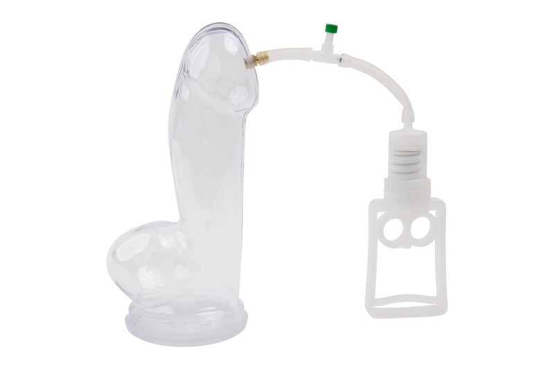 Frohle Realistic Penis & Balls Cylinder Pump Kit Professional PP016