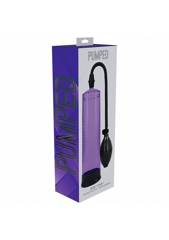 Shots America Pumped Water Resistant Basic Pump 1 Purple, New