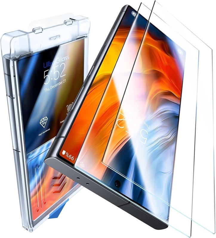 Ultimate Protection Screen Protector for Samsung Galaxy S24 Ultra 2 Count gallery