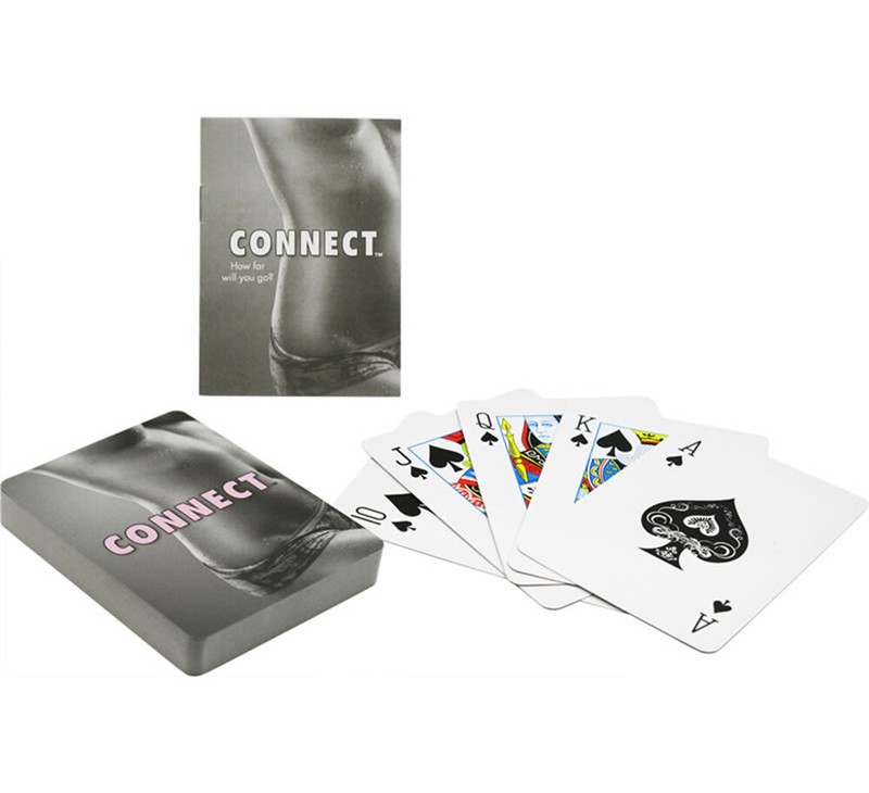 Intimate Erotic Connect Card Games 1 Deck 2-6 Players Bedroom Game for Couples