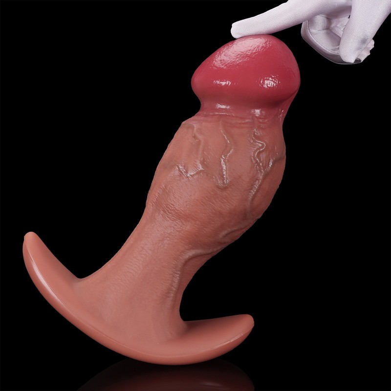 Anal Dildo Anal Stretcher Prostate Toy Silicone Prostate Dildo Large Butt Plug gallery