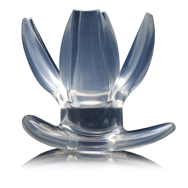 Clawed Expanding Clear Dilator Anal butt plug Sex Toy