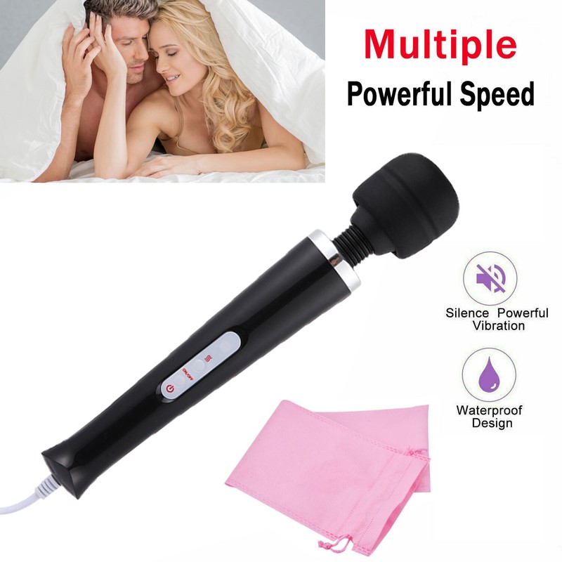 Personal Massage Multi Speed Neck Full Body Wand Massager Vibrator For Men Women gallery