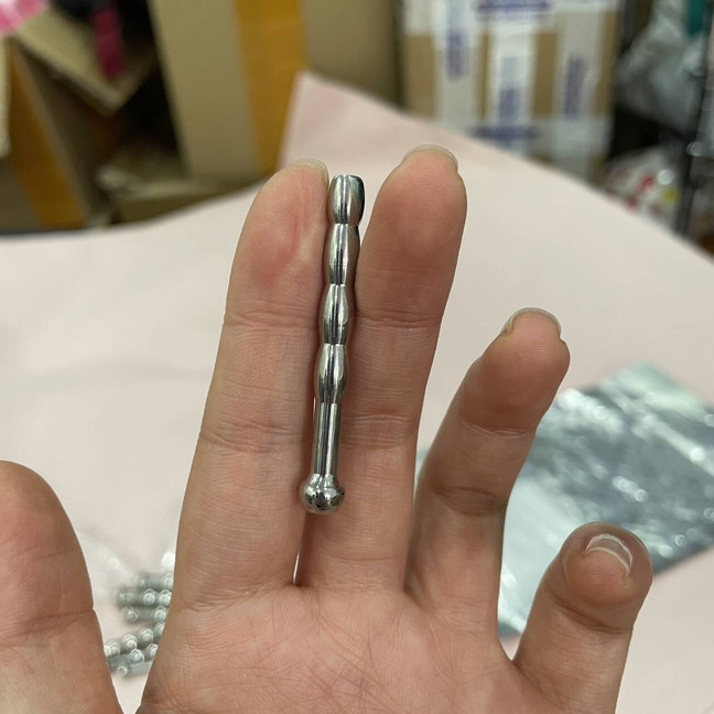 Sounding Male Penis Plug Stainless Steel Hollow Stretchers Sex Toys Bondage SM gallery