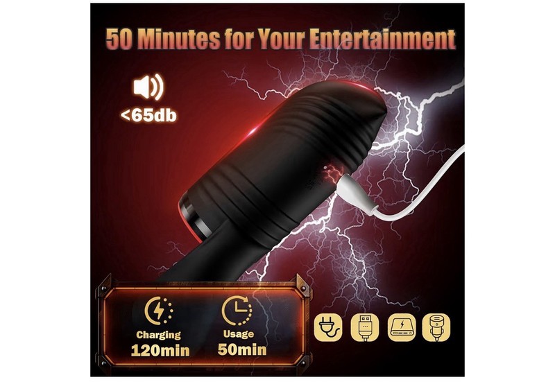 Male Masturbator Penis Pump Testicle Vibrator Male Sex Toy Pocket Pussy Blowjob gallery