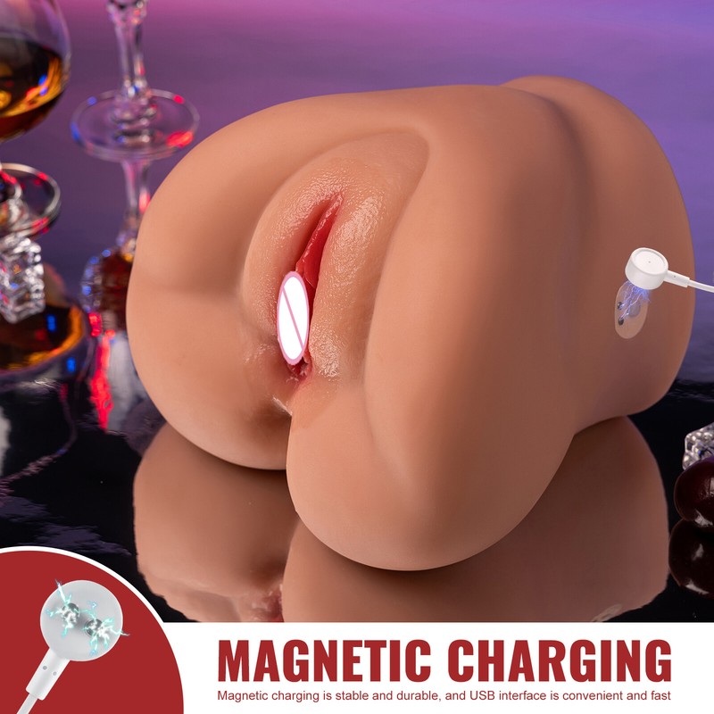 3 Speeds 7-Vibration Pussy Realistic Sex Toys for Men Masturbator Stroker Vagina gallery