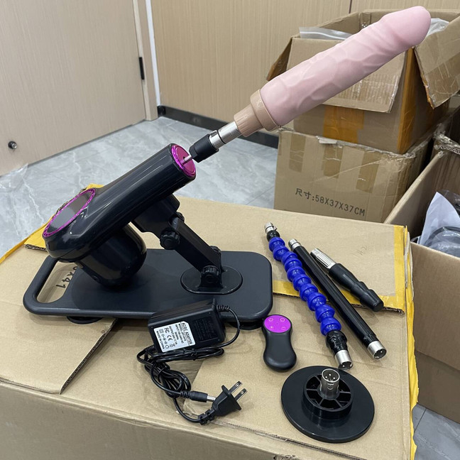 Electric Thrusting Automatic Sex Machine Masturbator 3XLR Attachment Adult Toys gallery