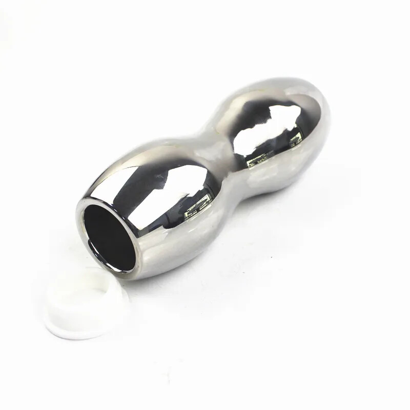 7 Sizes Stainless Steel Anal Plug Double Heads Anus Dilator Butt Plug Anal Dildo gallery
