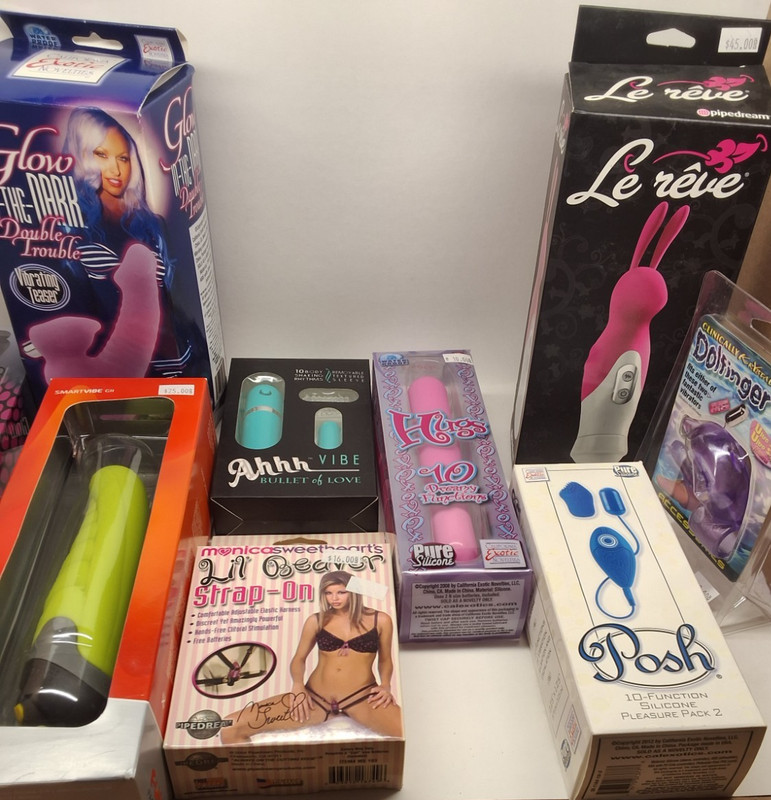 NEW IN BOX: LOT OF 20 Mixed surprise lot of Adult Sex Toys Mixed Brands-As Is