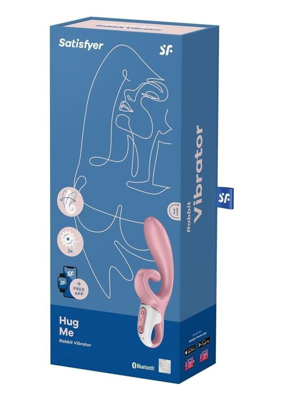 Satisfyer Hug Me Rabbit Vibrator with Clitoral Stimulation
