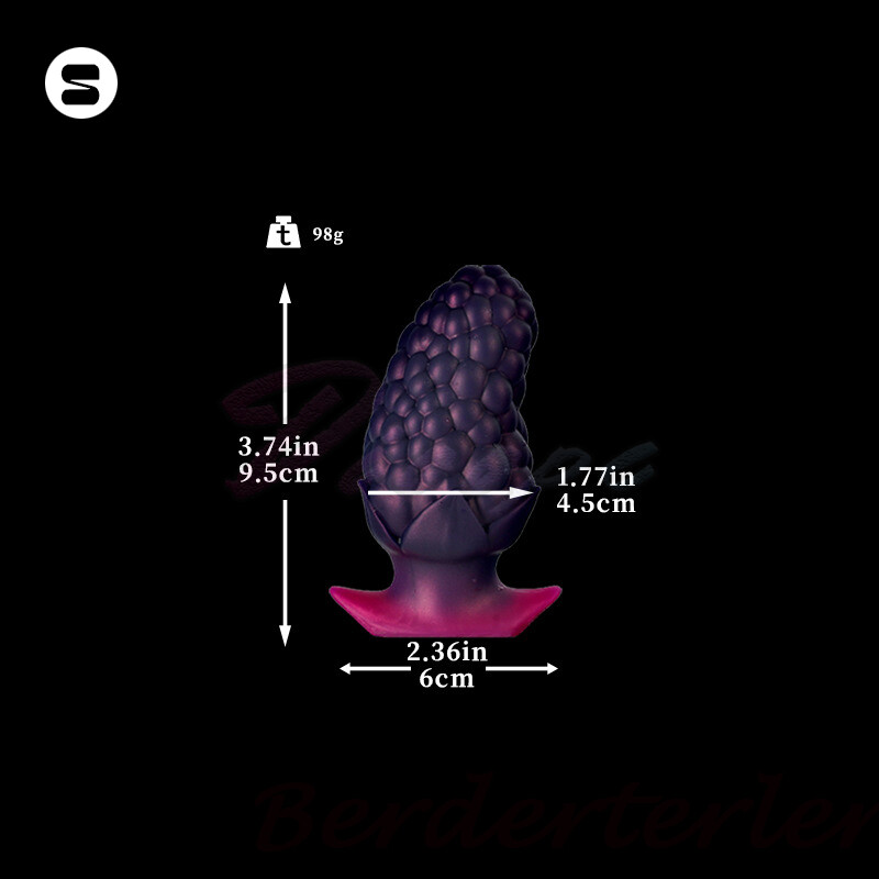 Berry Type Thicken Anal Dildo Strapon Anal Dilator Dildo Masturbation Sex Toys gallery