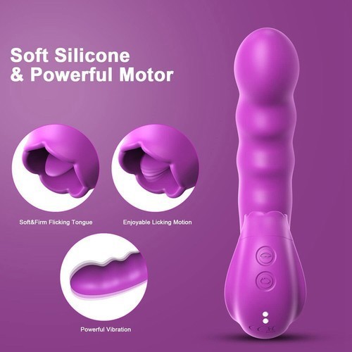 Clitoral Licking Rotating Point Vibrator Clitoral Vibrating Vaginal Stimulator gallery
