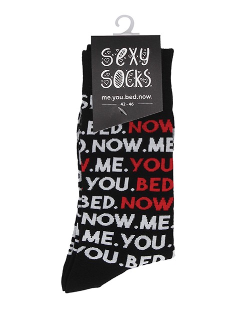 Shots Sexy Socks You, Me, Bed, Now – Male