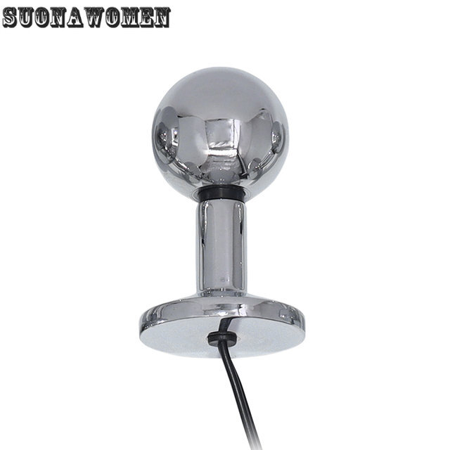 Stainless Steel Anal Plug Stimulator Butt Plug Electro Estim Butt Plug Sex Toys gallery