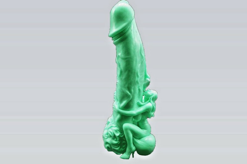 Lemongrass Sexy Woman Hold Penis Soap Bachelorette Party Gift Novelty Penis Soap gallery