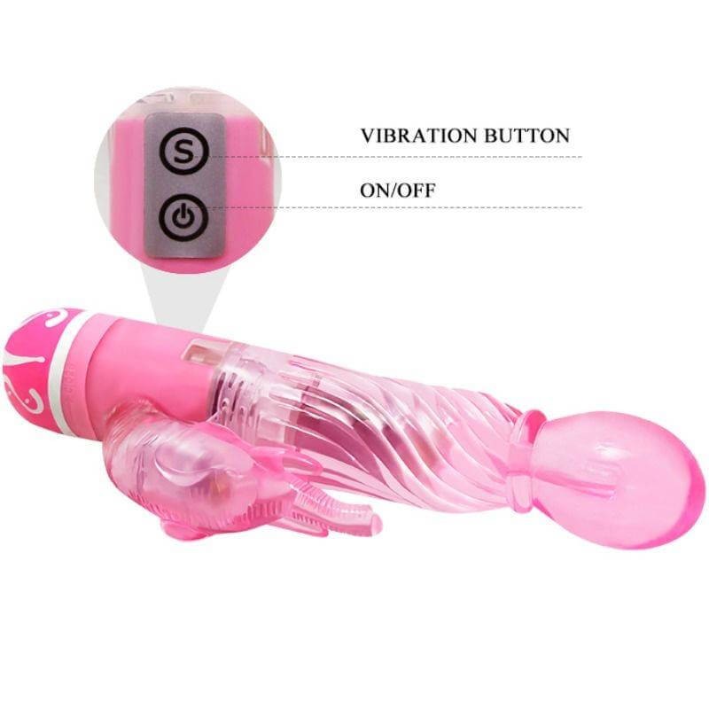 Dance Lovers - Rabbit Vibrator with Rounded Glans 10 Speed Pink gallery