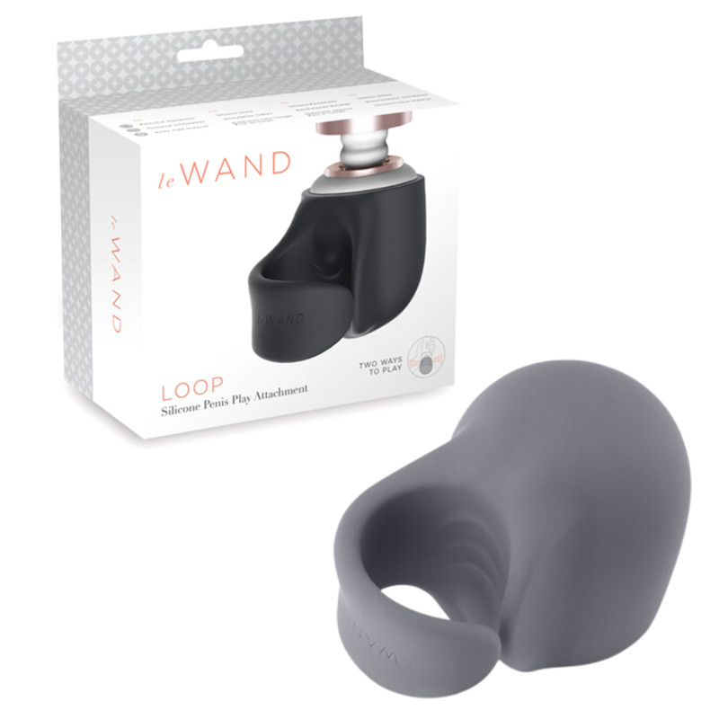 Le Wand Masturbation Silicone Sleeve Penis Play Sex Wand Attachment Adult Toy