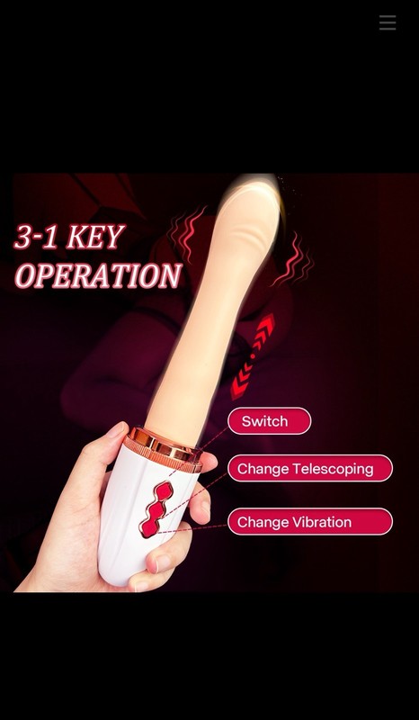 Powerful G Spot Vibrator Thrusting Dildo, Clitoral Stimulator Sex Toys gallery