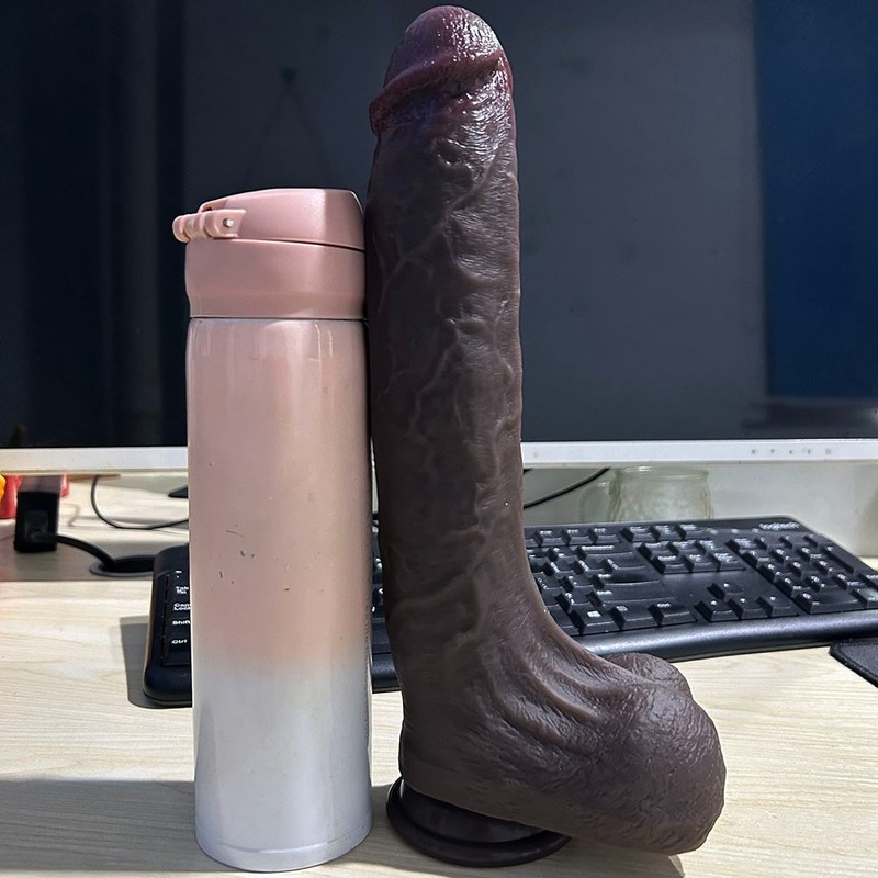 Silicone Dildo Huge Dong BBC Thick Penis Realistic Men Dick Sex Toy For Women gallery