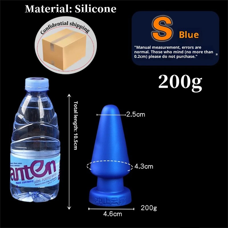 Huge Cones Butt Plug Comfortable Anal Plug Buttplug Deep Dilator Dildo Sex Toys