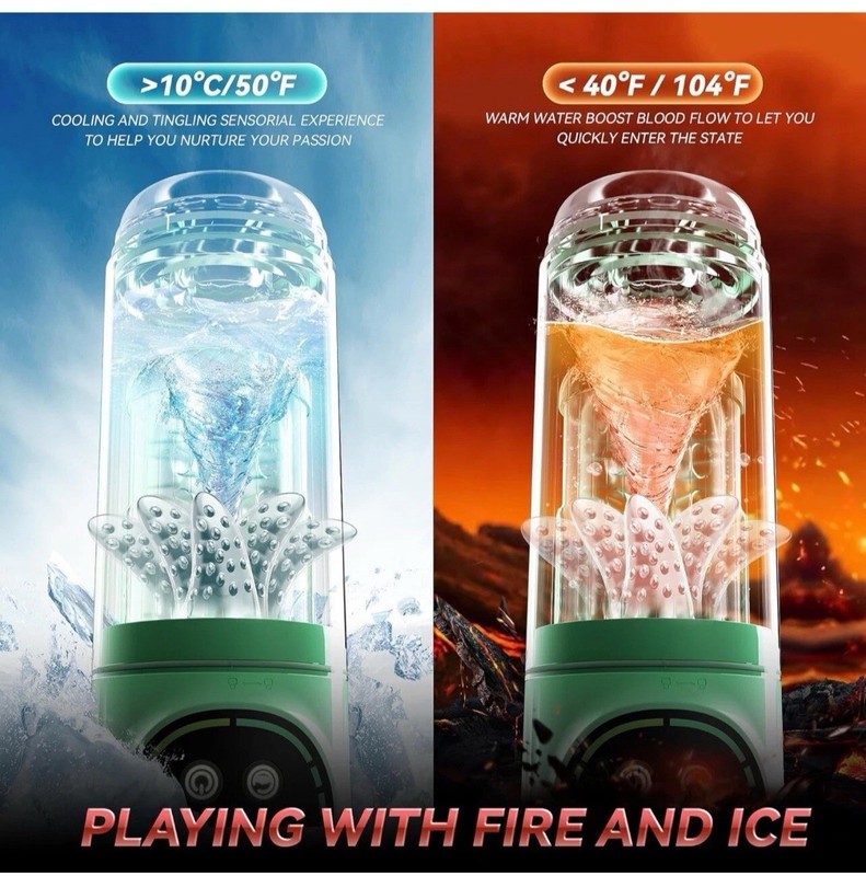 Automatic Male Masturbaters Thrusting Cup Rotating Stroker Men Sex Toy Handsfree gallery