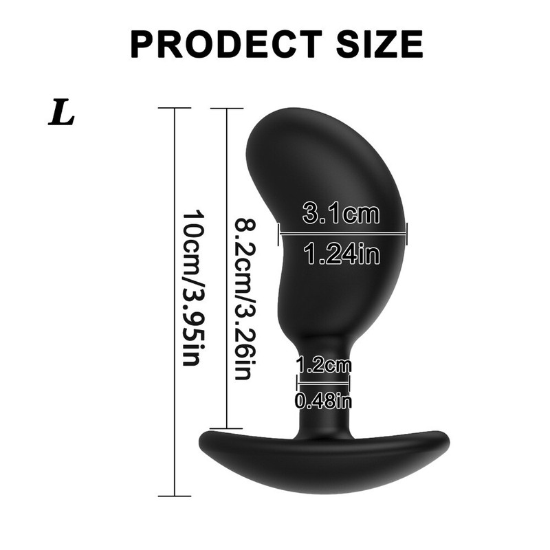 Silicone 3 Anal Butt Plugs Training Set for Beginners Prostate Massager Sex Toys gallery