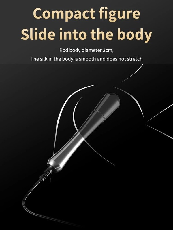 Men Electric -E-Stim Silicone Anal Butt Plug Sex Shock Prostate Massager Dildo gallery