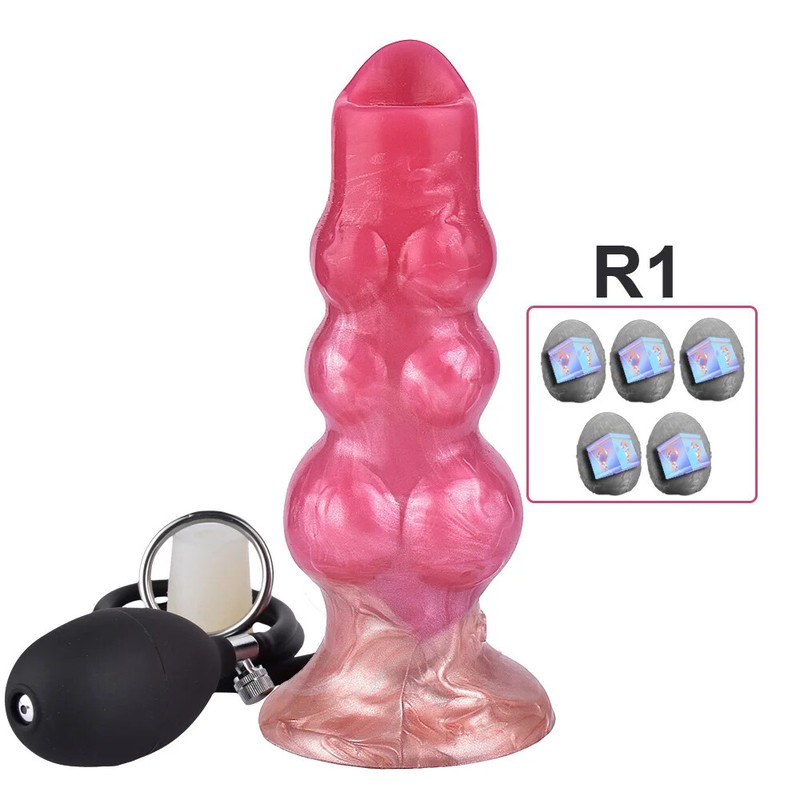 Beads Ovipositor Pneumatic Fantasy Three Knot Anal Dildo Lay Eggs Sex Toy Balls
