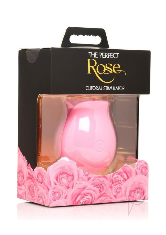Bloomgasm The Perfect Rose Rechargeable Silicone Clitoral Stimulator – Pink