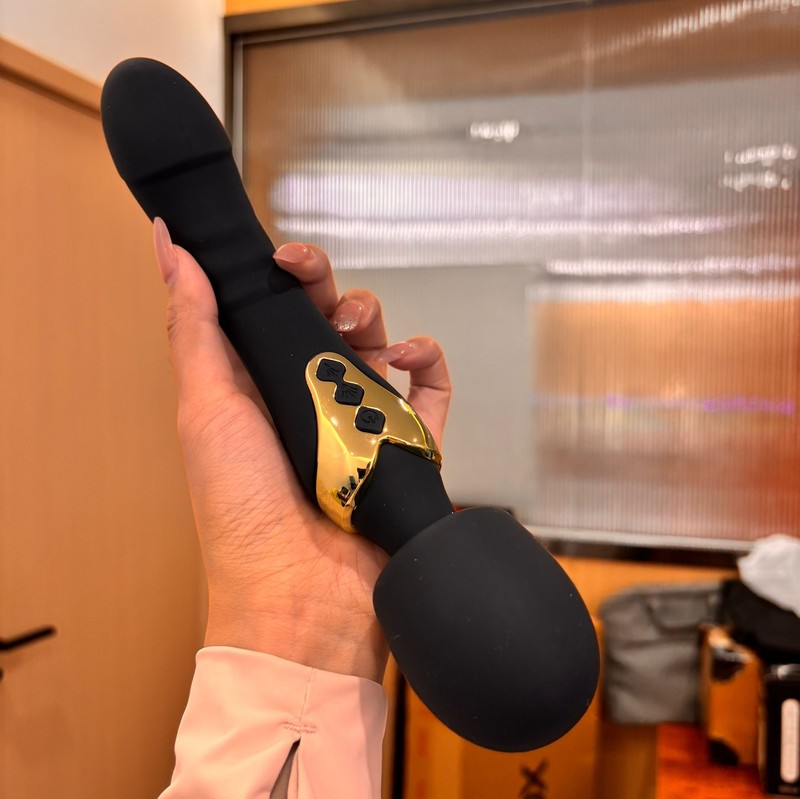 Dual End G-spot Clit Wand Massager Stimulator Vibrator Sex Toys for Women Couple